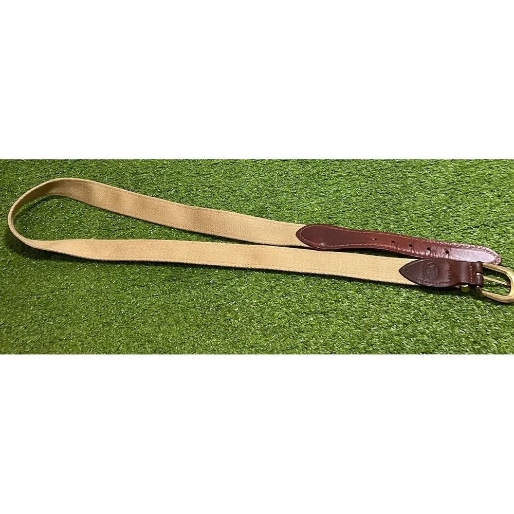 Vintage 1980s Sailing Golf Belt SZ 42 Yacht Wear‎ Nautical Preppy USA Made